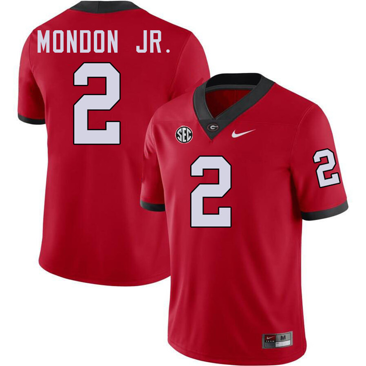 Smael Mondon Jr. Georgia Jersey,University Of Georgia Bulldogs Football Jersey,Uniforms,Gears-Red